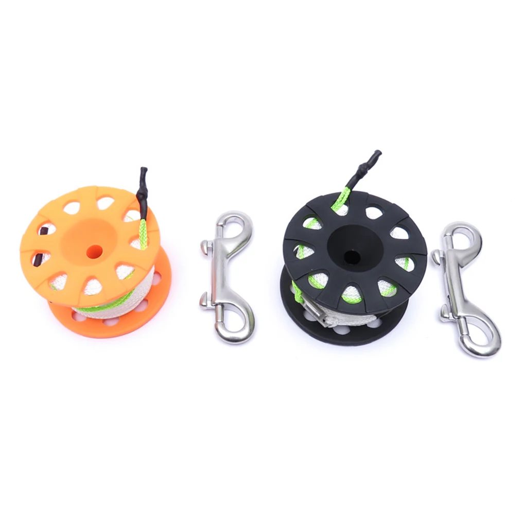 

Нейлоновая катушка для дайвинга, профессиональная катушка сплошного цвета, стойкая к коррозии, для подводного плавания, водных видов спорт...