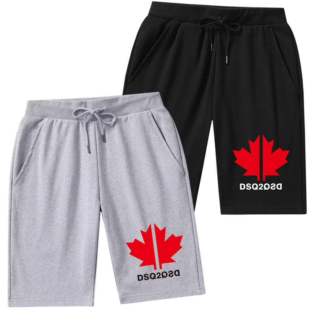 

Мужские и женские модные трендовые пляжные хлопковые повседневные шорты DSQ2 ICON спортивные шорты с эластичным поясом подарок для парня