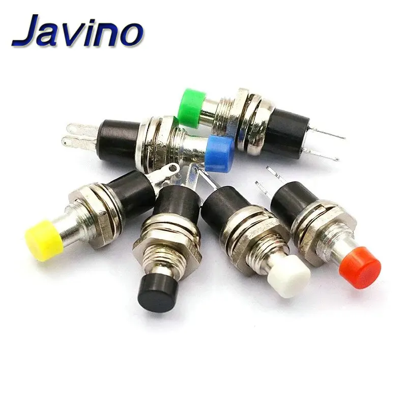 

5 шт. Мини-переключатель PBS-110 красный черный синий