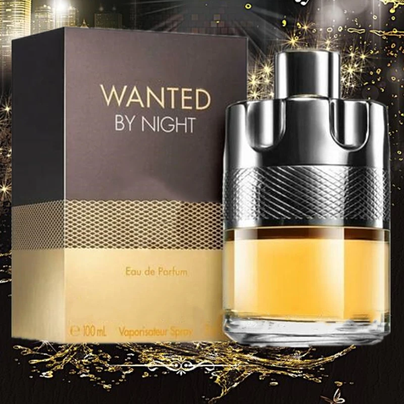 

3-7 Days Delivery Time in USA 100ml Spray for Male Wanted By Night Spicy Wood Fragrance Date Spray Gift Natural Scent for Men