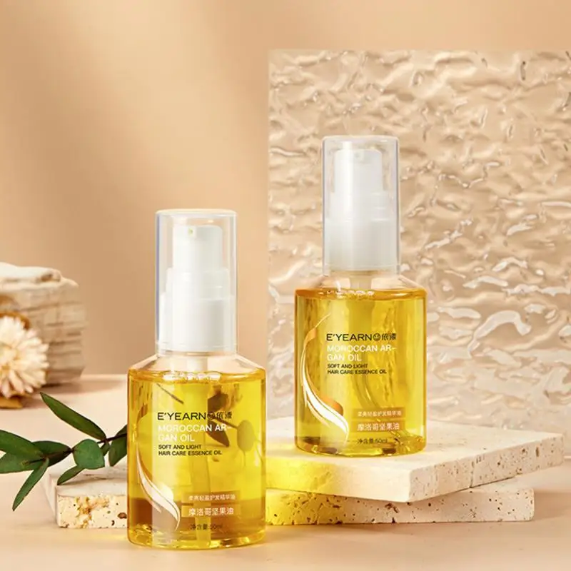 Improve Dry Frizz Nourishing Hair Care Moroccan Hair Argan Oil 50ml Hair Care Essential Oil