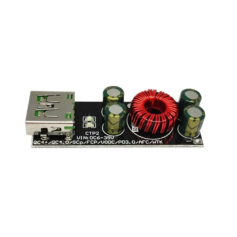 

QC4.0 PD3.0 мобильный телефон SW3518 быстрое зарядное устройство, модуль адаптера 6-35 в, USB Type-C для мобильного телефона, плата быстрой зарядки, поддер...