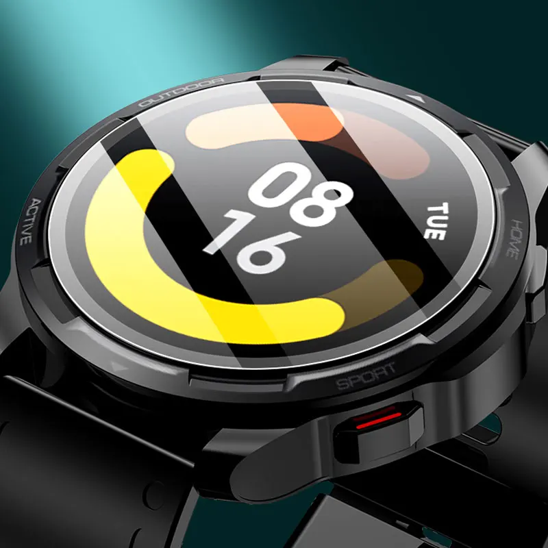 3D защитная пленка из мягкого стекловолокна для XiaoMi Watch S1 Active на весь экран Mi Protector -