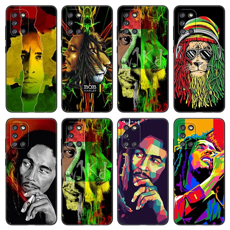 

Чехол для телефона Reggae Bob Marley для Samsung Galaxy A11 A30 A40 A41 A01 A03 Core A02 A10 A20 S A5 2017 A6 A8 Plus A7 2018, мягкий чехол