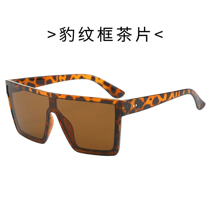 Ins Модные трендовые солнцезащитные очки в большой оправе стиле панк для вождения