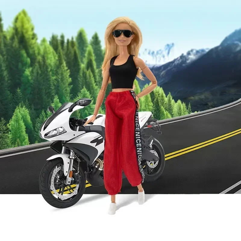 Модные укороченные брюки для куклы Барби рубашка 1/6 одежда BJD 11 5 дюймов