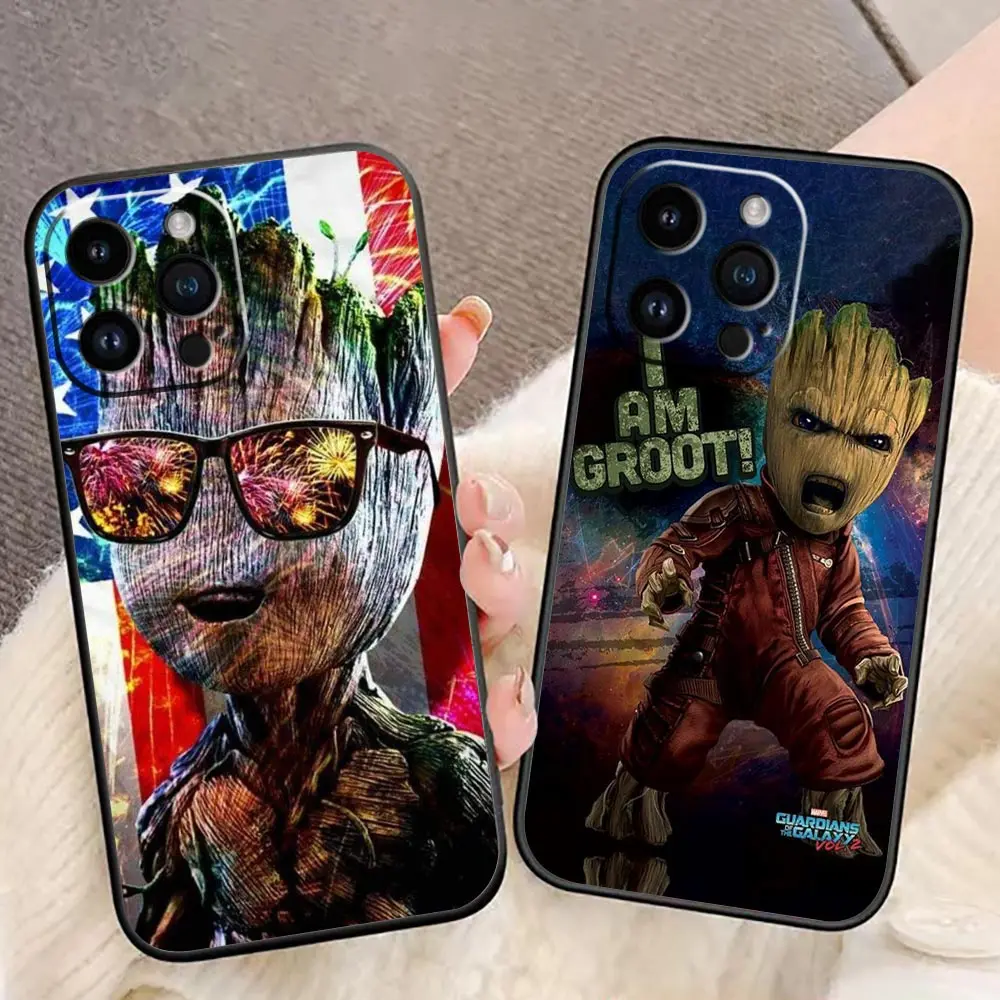 

Funda Coque Case For iphone Apple 14 13 12 11 Pro Capa XS Max Mini X XR SE 8 7 6S 6 Plus 5 5S Case Para Marvel Groot Baby Yoda