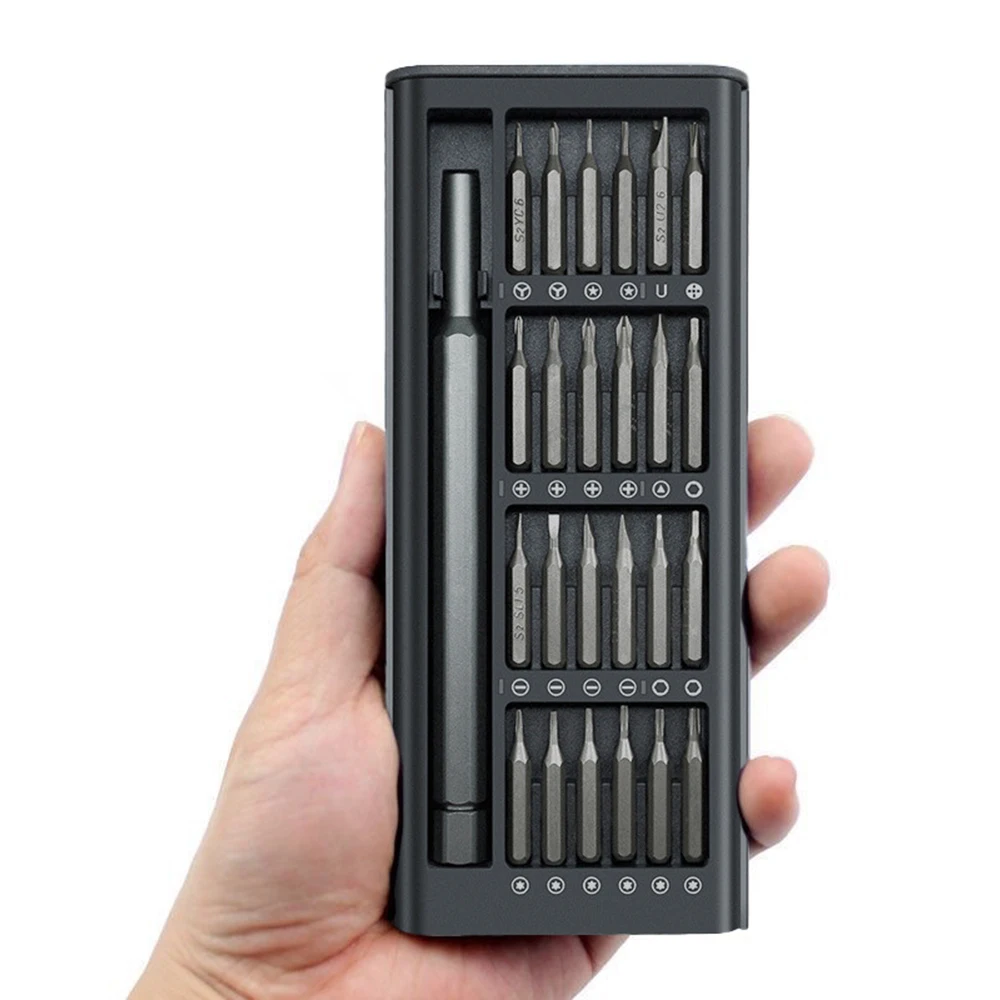 

25 в 1 Набор Магнитных прецизионных отверток, 24 шт., маленький набор для ремонта фототехники, ПК, пришел