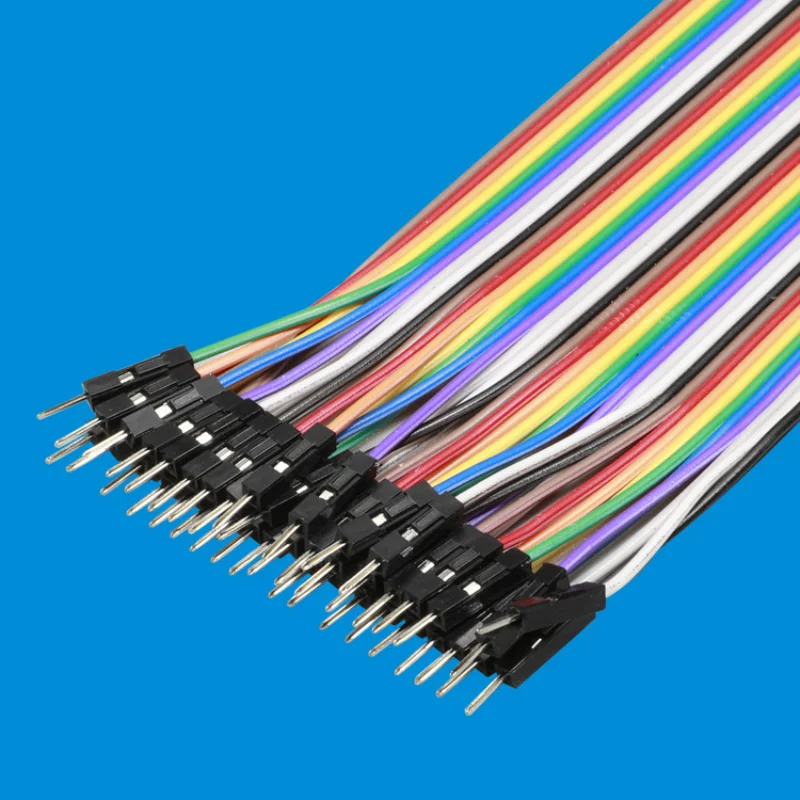 

Jumper de cabo dupont, linha macho para macho, linha dupont 20cm de diâmetro: 2.54mm