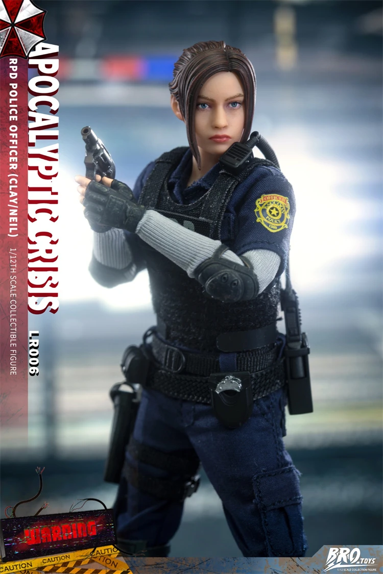 В наличии BROTOYS 1/12 LR006 РПП полицейский сотрудник глина Нил двойная команда 6 дюймов