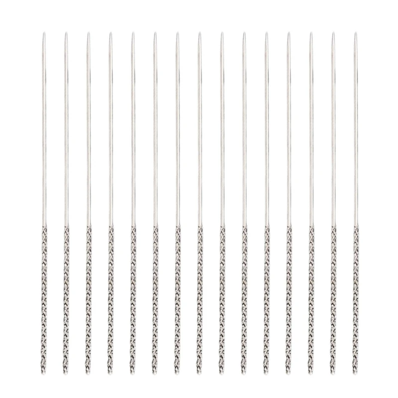 15x инструмент для ремонта загвоздок игла шитья кожи драп Прямая поставка