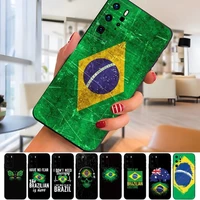 brazil brazilian flag phone case for oppo a16 a54 a55 a57 k9 k9s findx3neo x3pro x5pro 7 reno6 proplus a74 a93 a94 a92 cover