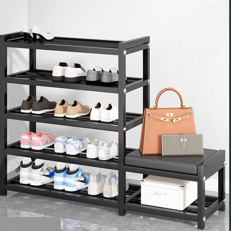 

Metal Modern Multilayer Shoe Rack Vertical Entryway Household Minimalist Shoe Rack Organizers Storage Schoenenkasten Furniture