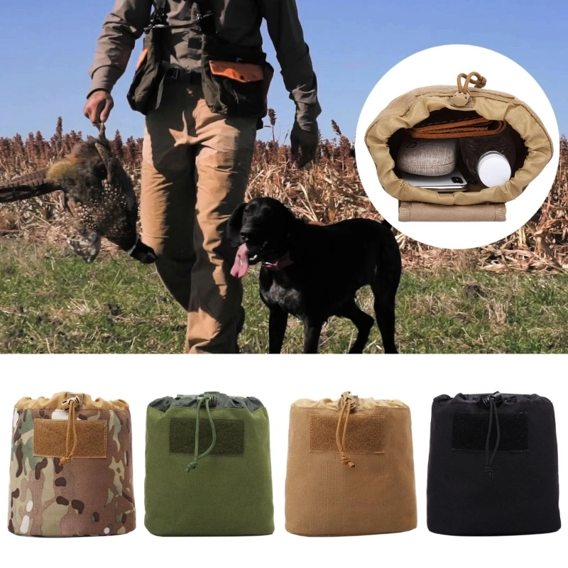 

Tactically Magazine Dump Drop Foldable Recovery Magazine Bag Easy to Carry