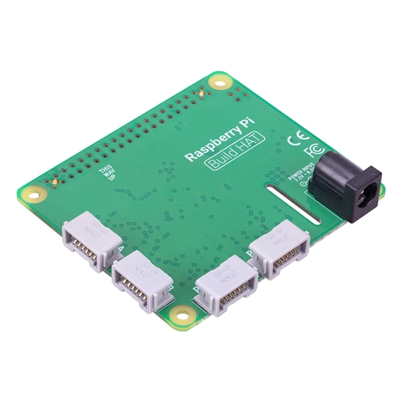 

for Raspberry Pi Build HAT Connecting Raspberry Pi Computing Power w/Lego- Technic Motors and Sensors 8V 6A Power Supply