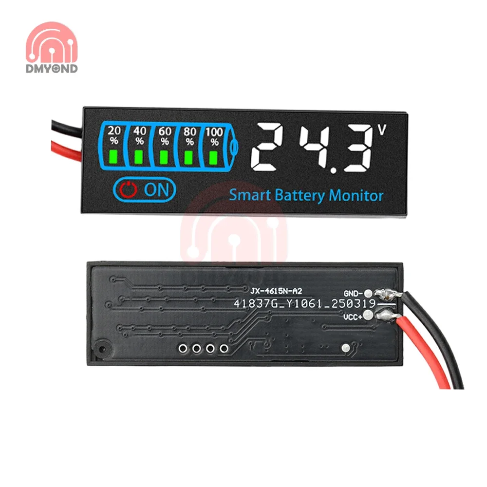 Индикатор заряда батареи Gaqqee 7V-55V 3S-14S