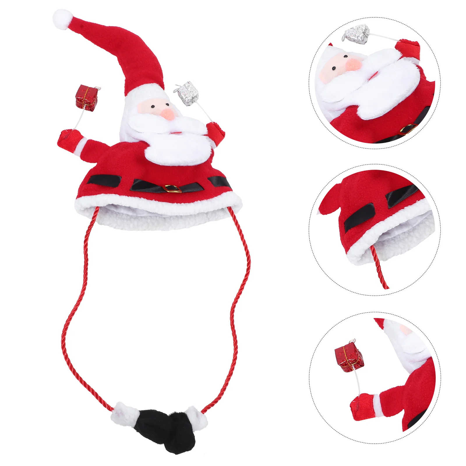 

Christmas Caps Gift Santa Claus Hat Costume Supplies Xmas Comfortable Mens Pants