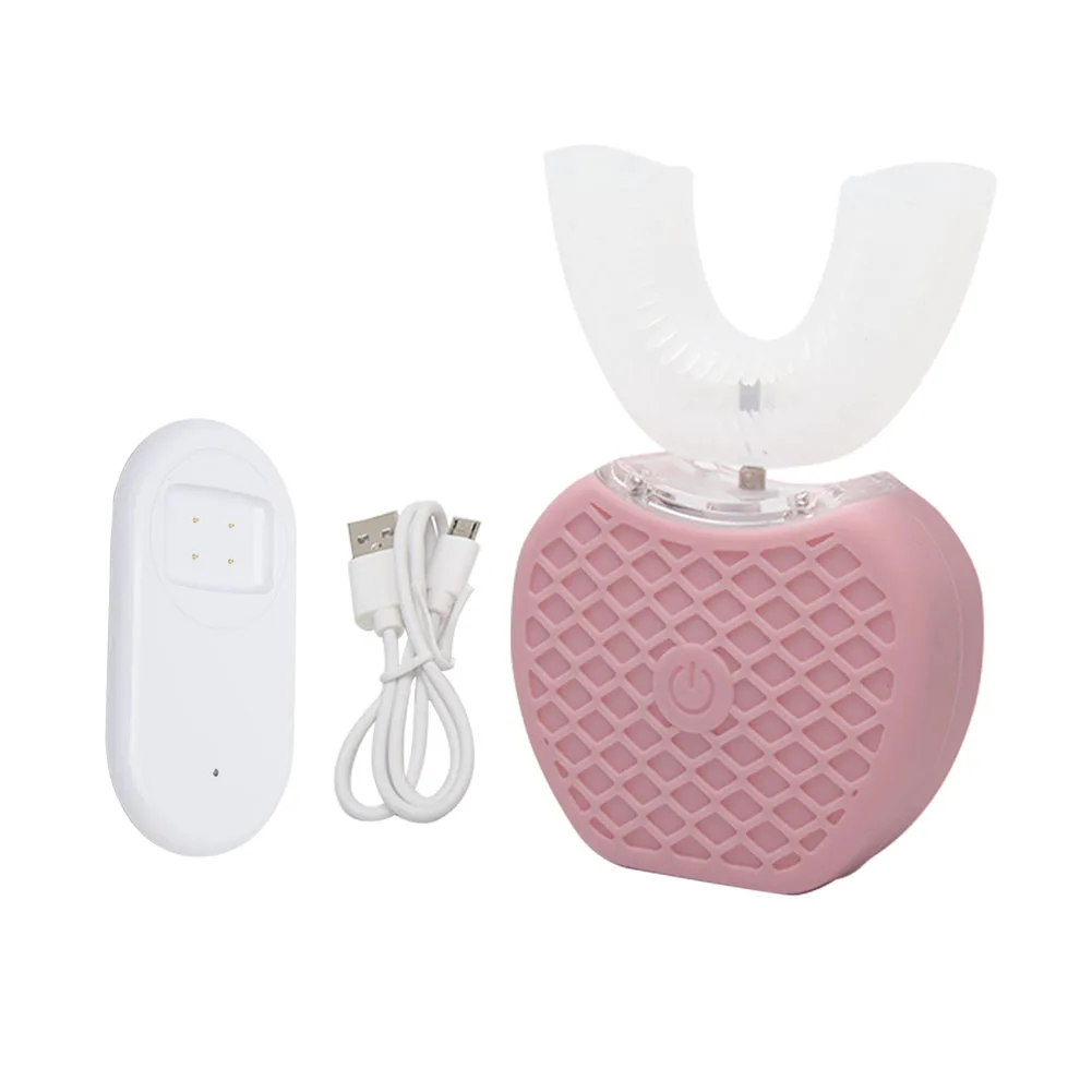 

Rechargeable Cleaning Automatic ABS USB Charging U Type Adults Intelligent Electric Toothbrush 360 Degrees Mouth 4 Modes