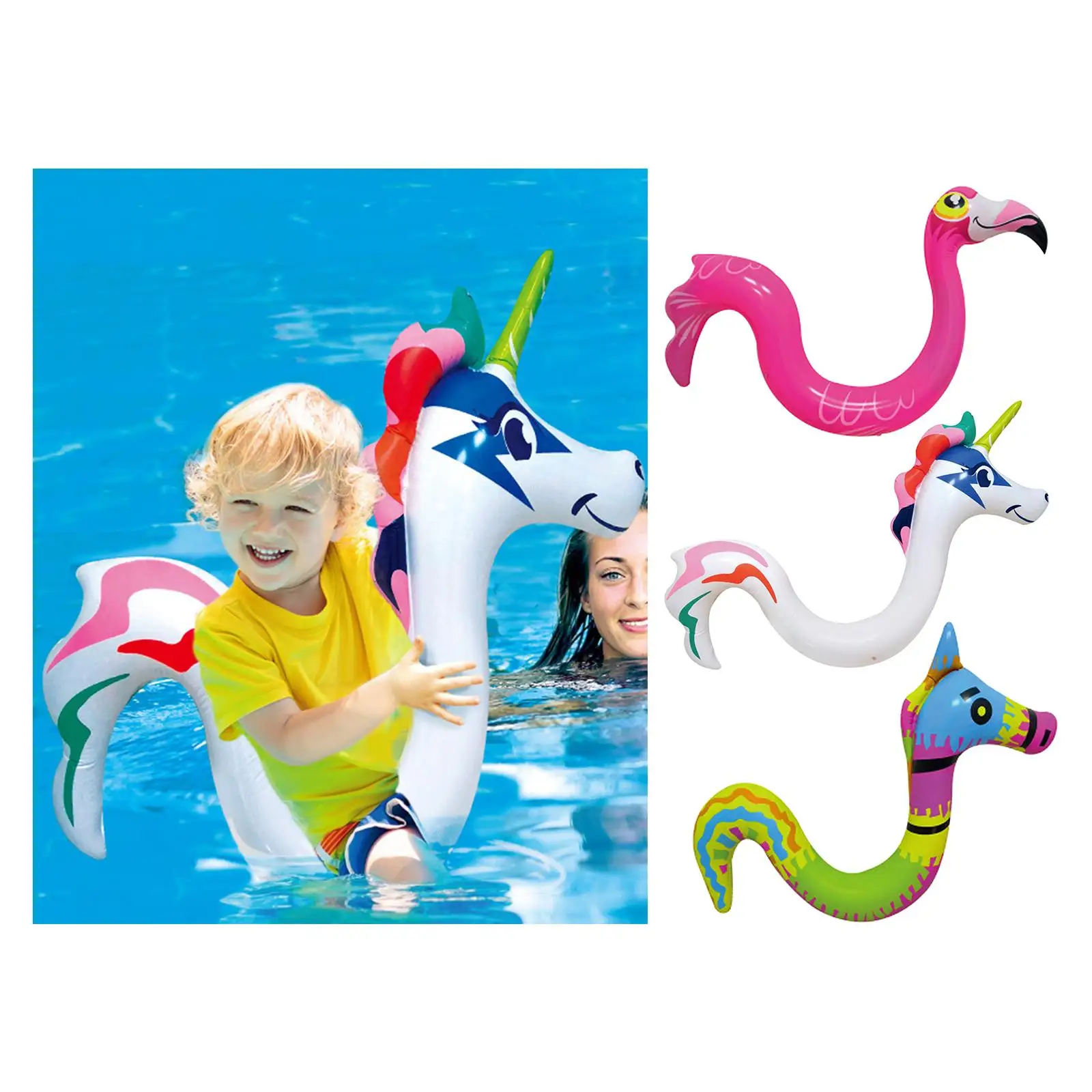 

Summer Folding Inflatable Floating Noodle Float Swimming Pool Party Indoor
