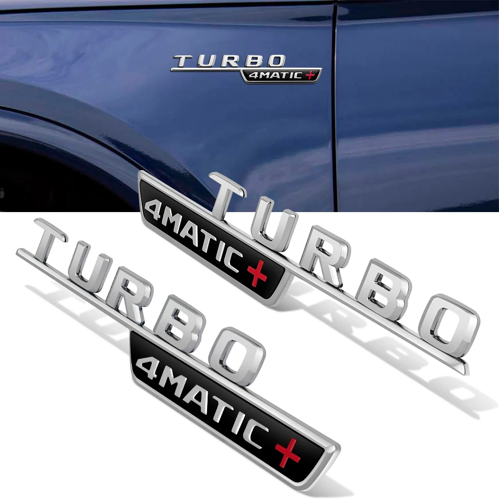 

2 шт. турбо 4matic + Боковая наклейка для Mercedes Benz AMG W212 W221 W205 W206 W176 W246 W463 G63 G800 Mercedes TURBO, наклейка для крыла s
