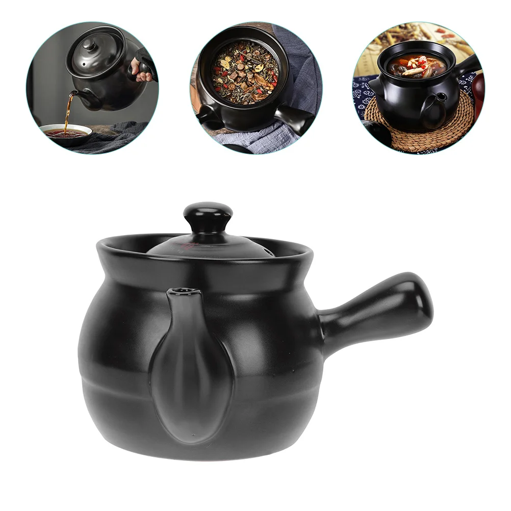 

Керамическая кастрюля для приготовления тушения, супа, китайская сковорода, тагин, Паровая посуда, глина, антипригарная духовка, чайник, марокканский горшок