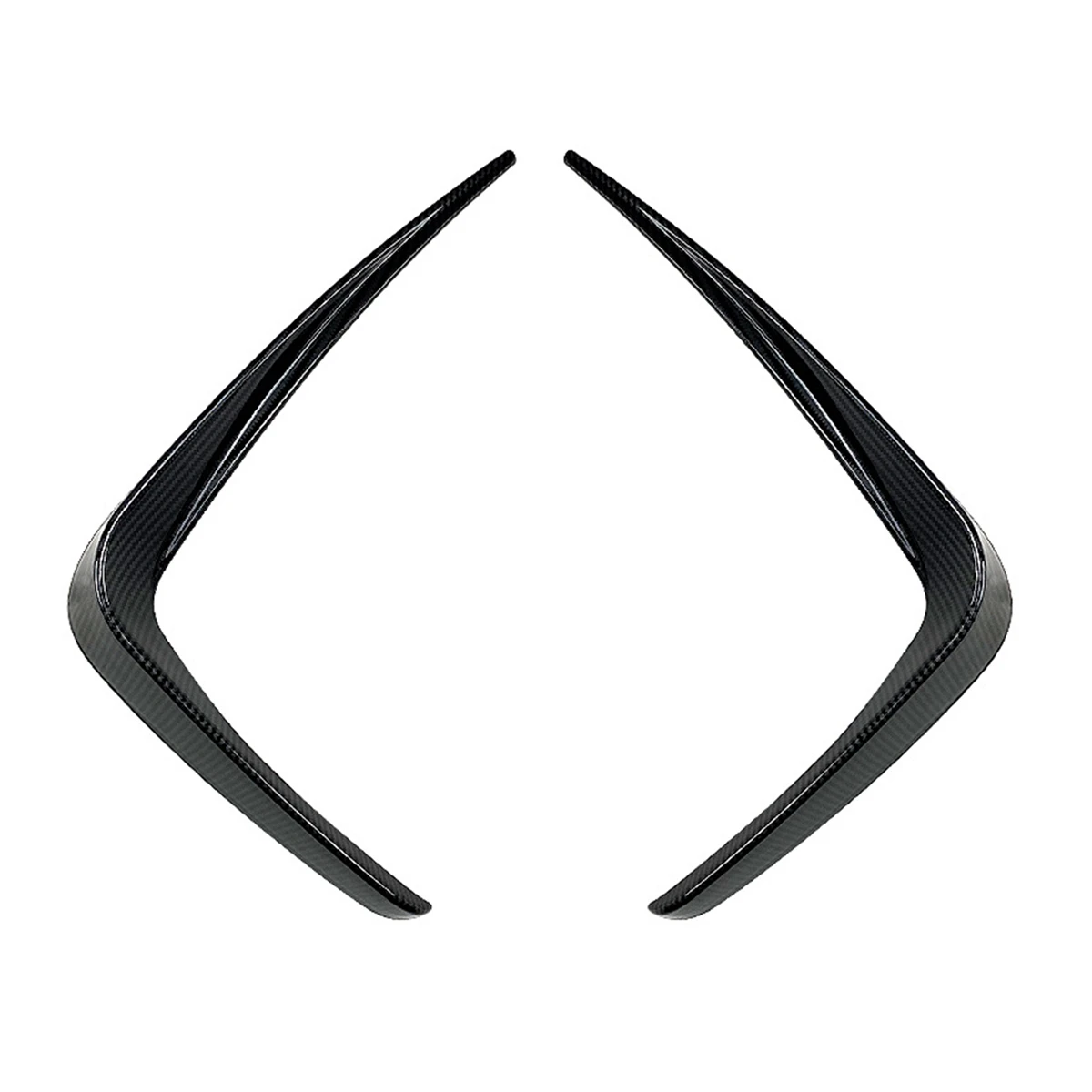 

Сплиттер переднего бампера автомобиля, спойлер, отделка, противотуманная фасветильник Canard для BMW 3 серии G20 M Sport 320I 325I 2019-2022 Carbon