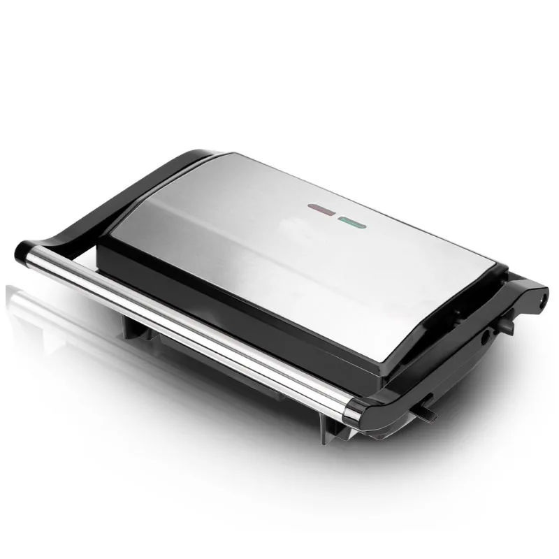 

220v машина для стейков Panini завтрак барбекю сосисок гамбургер тост сэндвич антипригарный слой