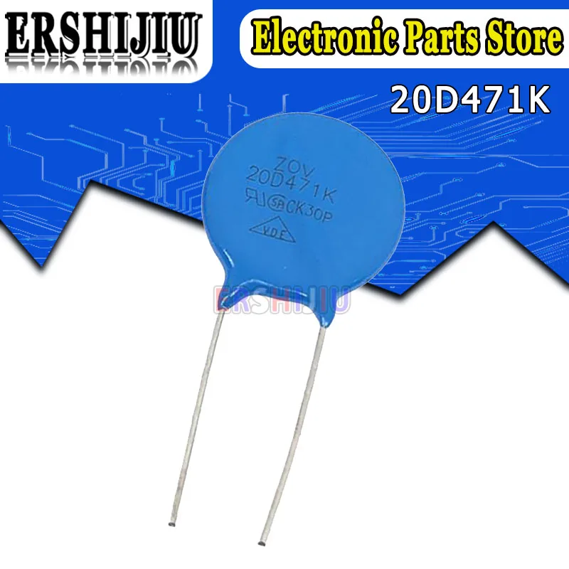 

10PCS Varistor 20D471K 470V Piezoresistor 20D471 New Original