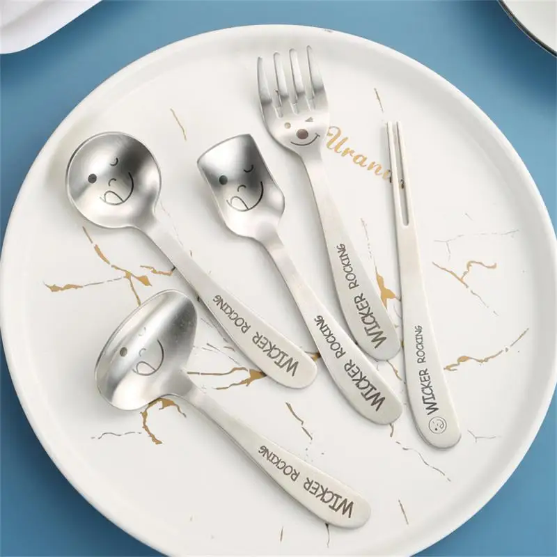 Ложка для кормления прочная портативная из нержавеющей стали 304