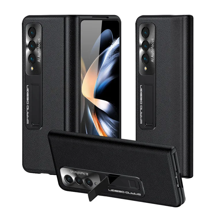 

Metal Lens Rotating Shaft Fully Covers The Shell and Membrane for Samsung Galaxy Z Fold 4 Case for W23 Case for SM-F9360 Cas