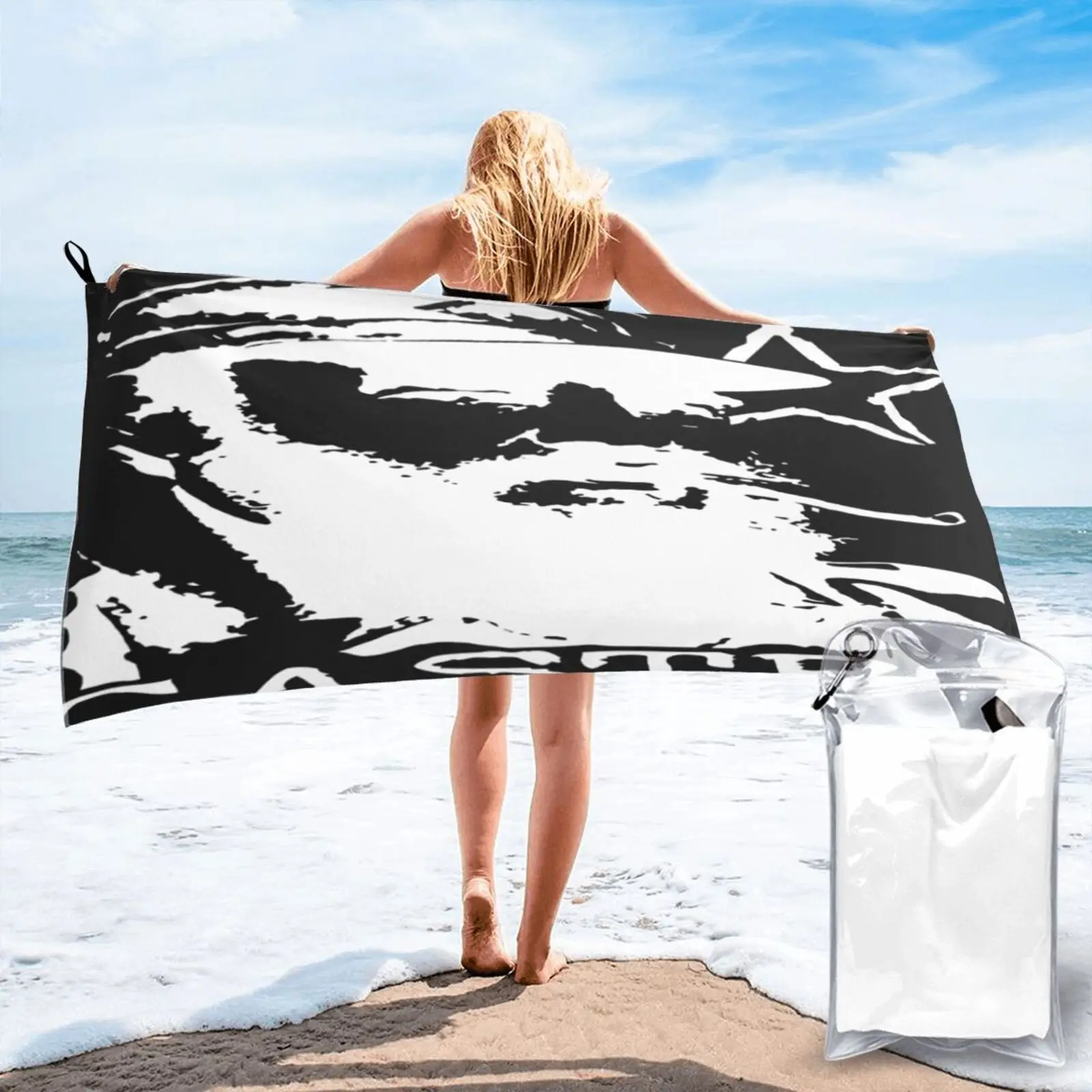 

Кастро Фидель Кастро Куба Авана пляжное полотенце морское пляжное полотенце банный халат Женское полотенце для волос кухонное полотенце д...