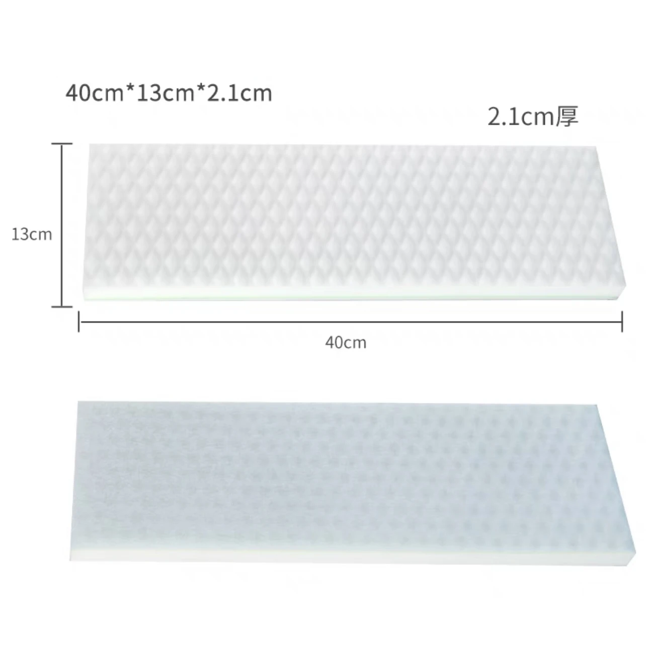 

2 шт., меламиновые губки для швабры, Baisenjie, МДЖ, белые+синие