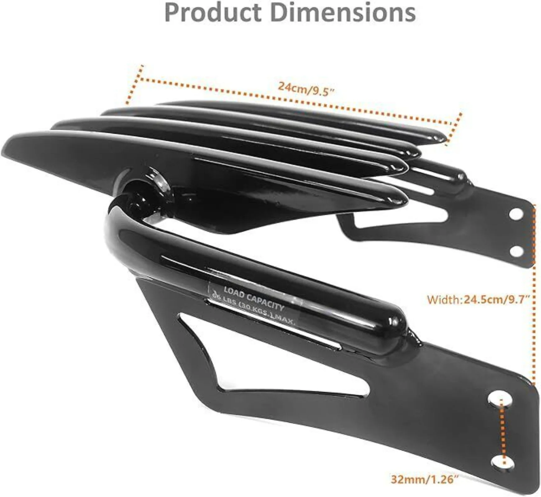Багажник со спинкой Sissy Bar подходящий для Honda Rebel CMX 300 CMX500 2017-UP