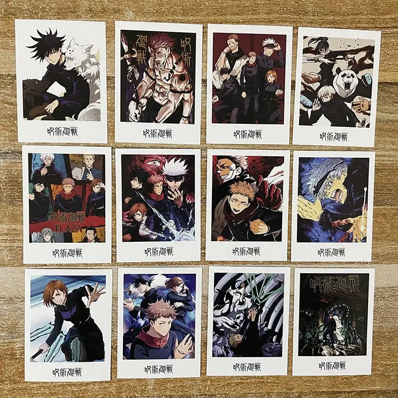 40 шт. аниме дзюдзюцу кайсен ЛОМО Сатору Годзё Фусигуро Мегуми косплей