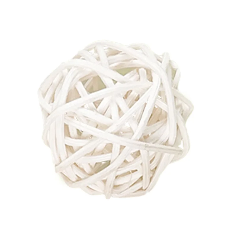 Budgerigar ротанговый шар грызующие игрушки дрессировка зубов обучение умному