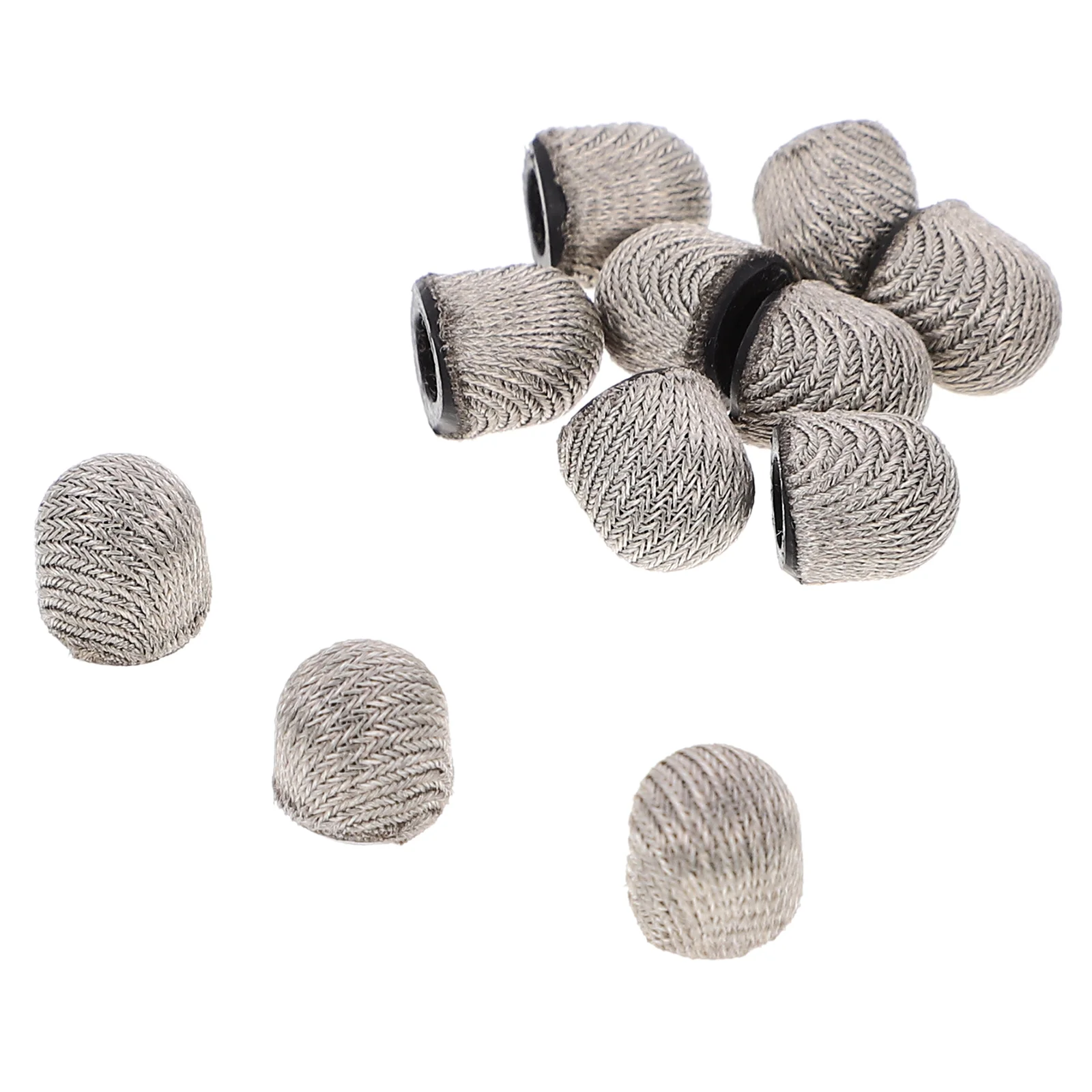 10 Pcs Mesh Cloth Disc Pen Tip Capacitive Suction Cup Conductive Fiber (nano Silver Wire Tip) Replacement Stylus Tips for