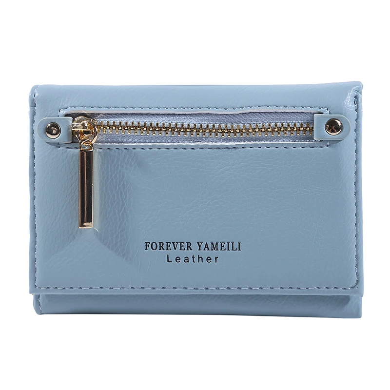 

PU Leather Women Wallet Small High Quality Coin Purse Pocket Simple Casual Mini Female Wallet Portable Girl Wallet Change Purse