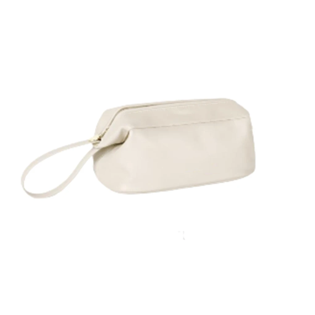 

Cosmetic Bags PU Leather Large-Capacity Multi-functional Toiletry Organizer Women Zipper Storage Bag Home Holiday Rose Pink