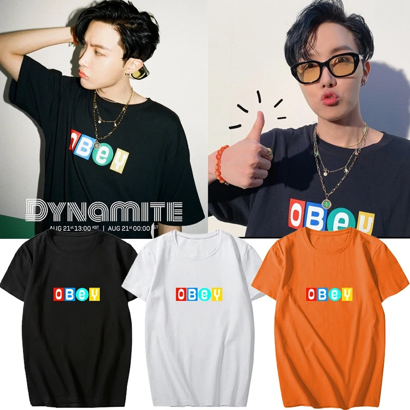 

Женская футболка Bangtan Boys с имитацией динамита, Повседневная индивидуальная футболка с коротким рукавом