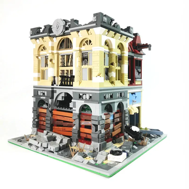 Модульные строительные блоки Doomsday Bank K126 модели технический семейный набор