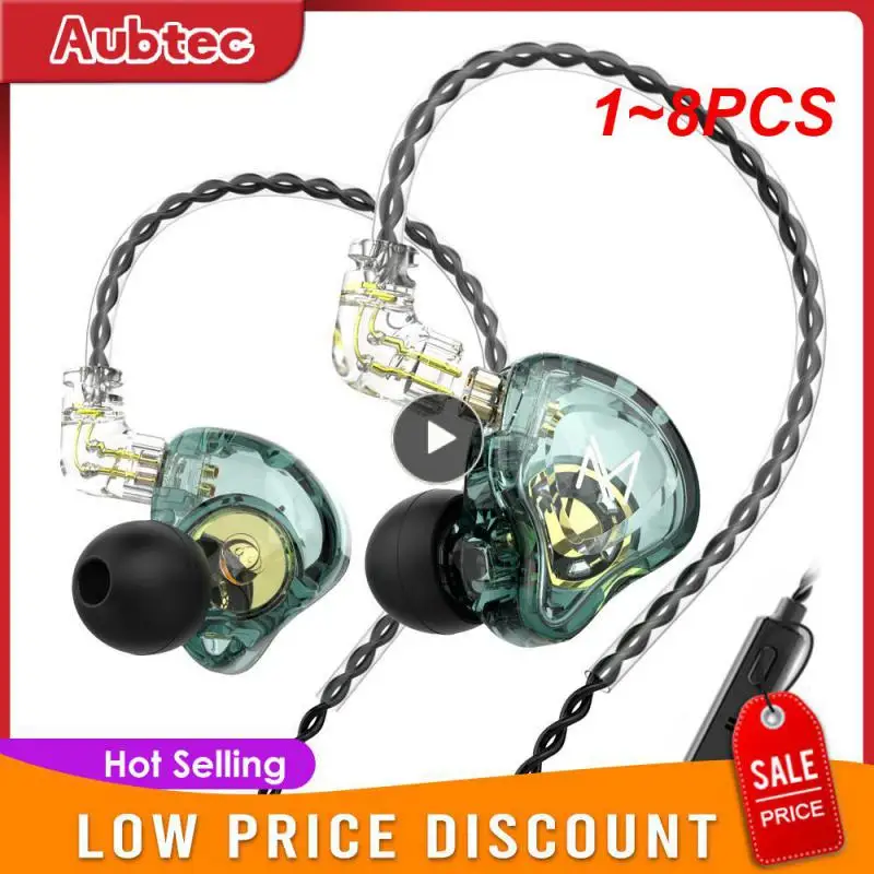 

1 ~ 8 шт. Новинка TRN MT1 Внутриканальные наушники динамический DJ монитор IEM наушники HIFI спортивные шумоподавляющие гарнитуры TRN M10 TA1 ST1 V90s