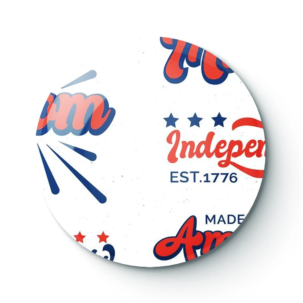 

4 июля 172 броши на пуговицы, булавка, аксессуары для ювелирных изделий, модная брошь на заказ, значки на лацкан