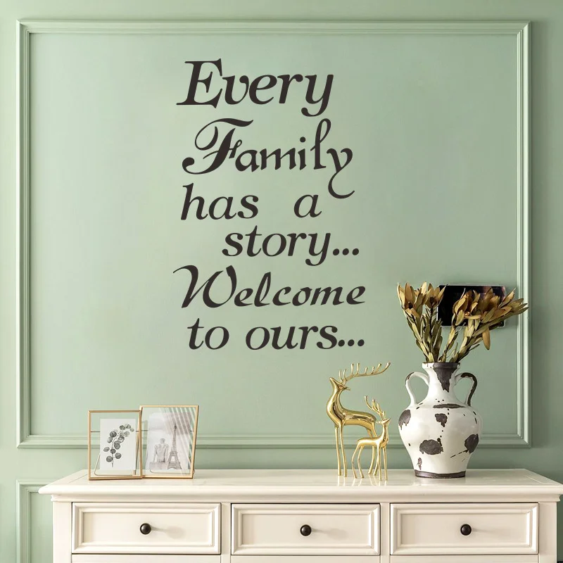 

New Modern Creative English Proverb Wall Stickers Family Home Simple Nordic Ins Style Decoration Wall Stickers DIY Wall Quote