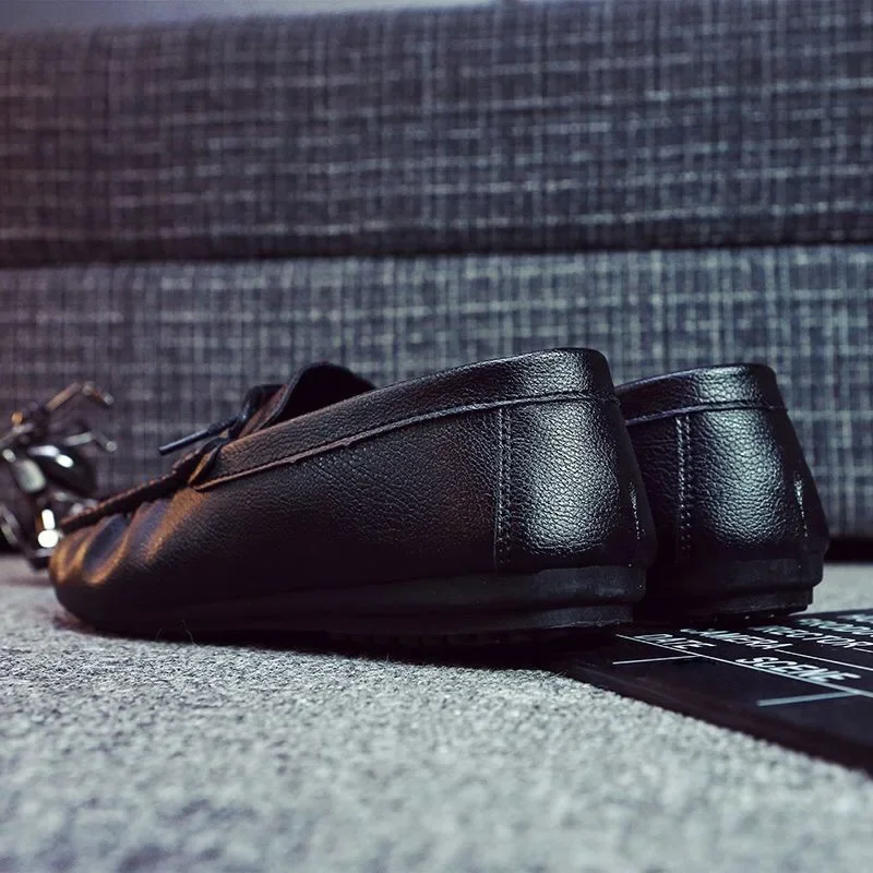 Men Loafers Shoes Man 2025 Fashion Comfy Slip-on Drive Moccasins Footwear Male Brand Leather Boat Casual 39-44 |