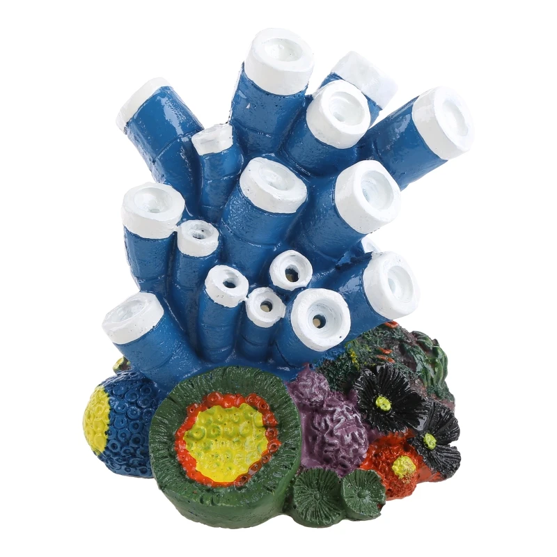 

Искусственное Коралловое растение, аквариум, искусственное полимерное Коралловое украшение «сделай сам», аквариумное украшение, искусств...