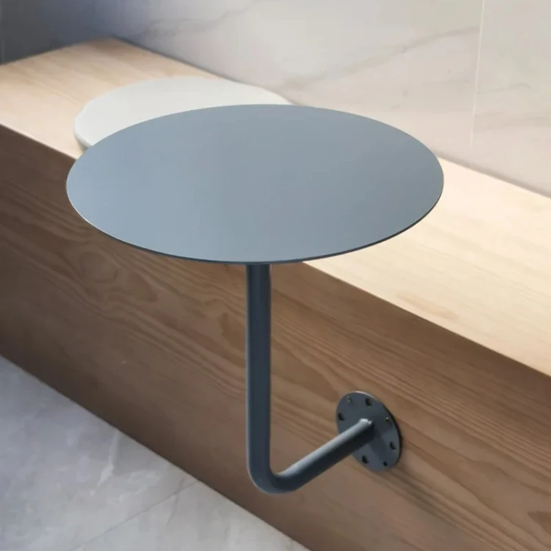 Европейский небольшой круглый стол настенный для магазина чая с молоком