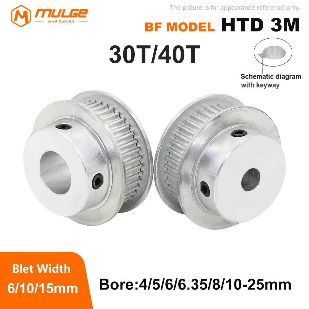 

HTD3M 30T, 40 зубьев, шкив ГРМ, тип BF, 3 м, синхронное колесо, диаметр 4-25 мм, ширина ремня 6/10/15 мм, детали с 3D-печатью