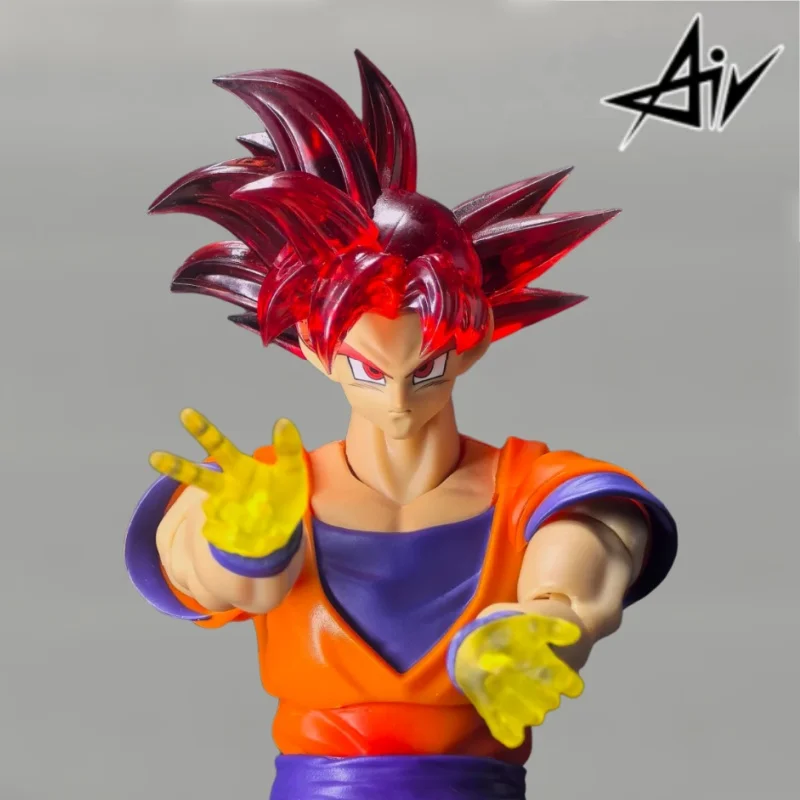 Фото В наличии: Dragon Ball Z SHF AIR Studio AIR003/AIR004/AIR005 Набор аксессуаров для фигурки Супер Сайян Год Гоку 1/12, аксессуары для фигурок. №2