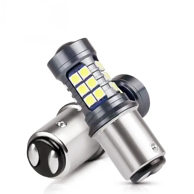 Фото Светодиоды T15 T20 1156 1157 3030 27SMD для задних фонарей, стоп-сигналов и указателей поворота №4