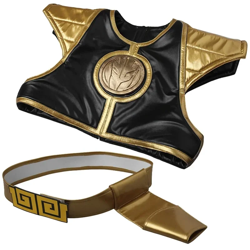 Белый костюм Томми для косплея рейнджера аксессуары доспехи пояс перчатки и